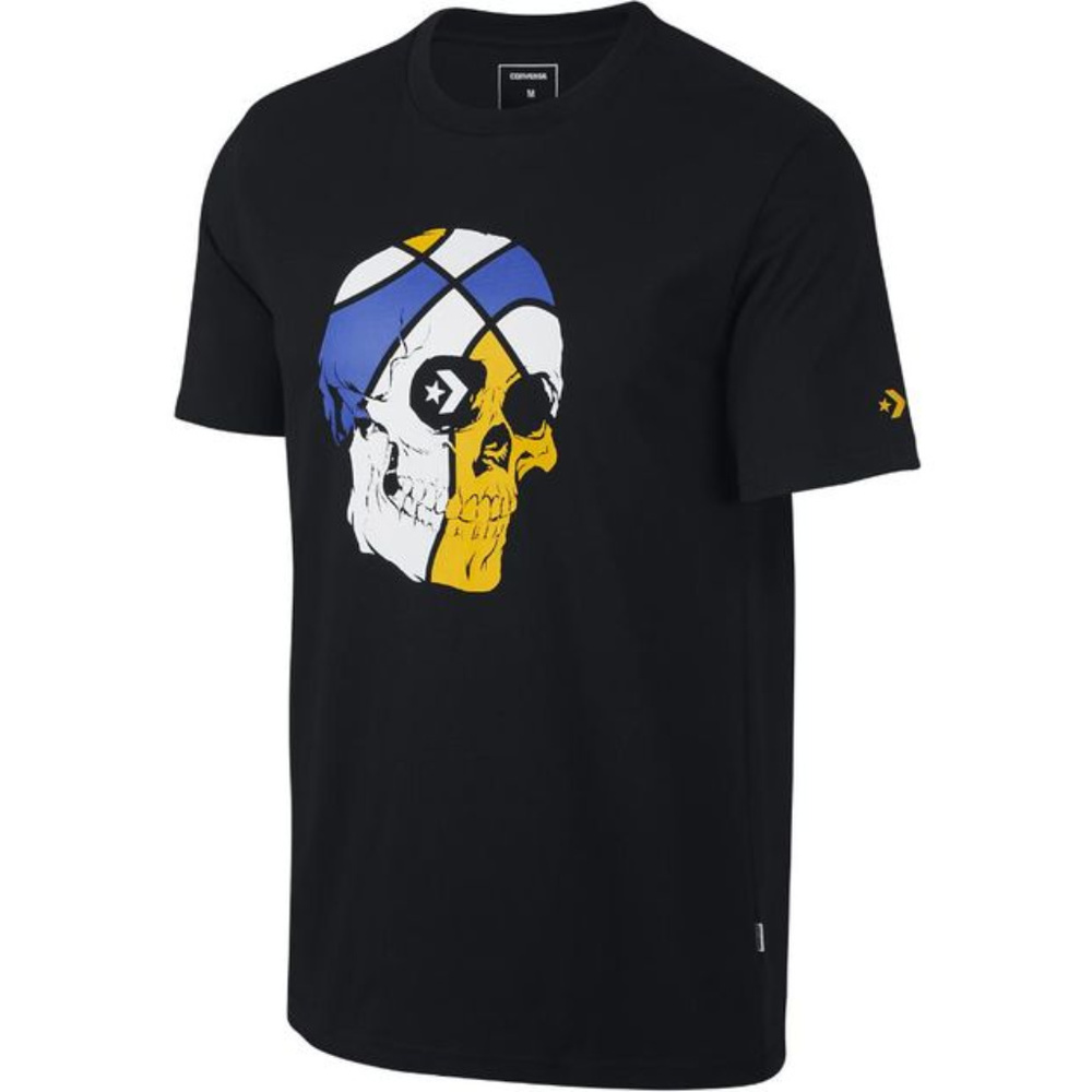 CONVERSE MENS BASKETBALL SKULL T SHIRT NWT